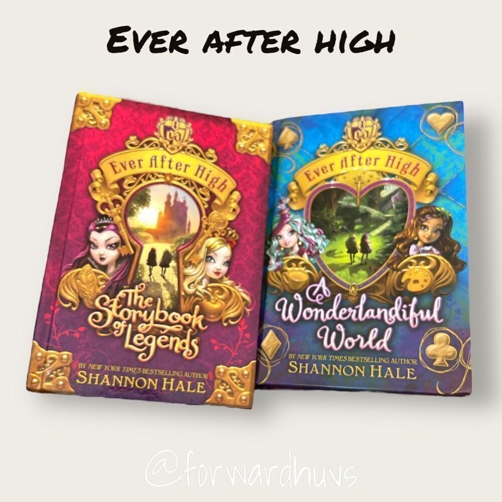 Ever After High Books 1 & 3 by Shannon Hale - Hardcover